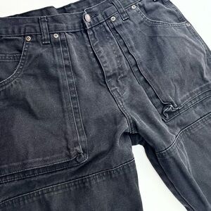 Jeans - Dickies Washed Black Utility Cargo Pants | 2026 Grunge Skate Workwear